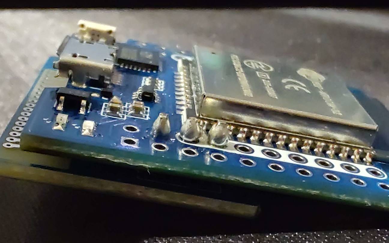 PiShock Lite - Cold variant - PCB side view